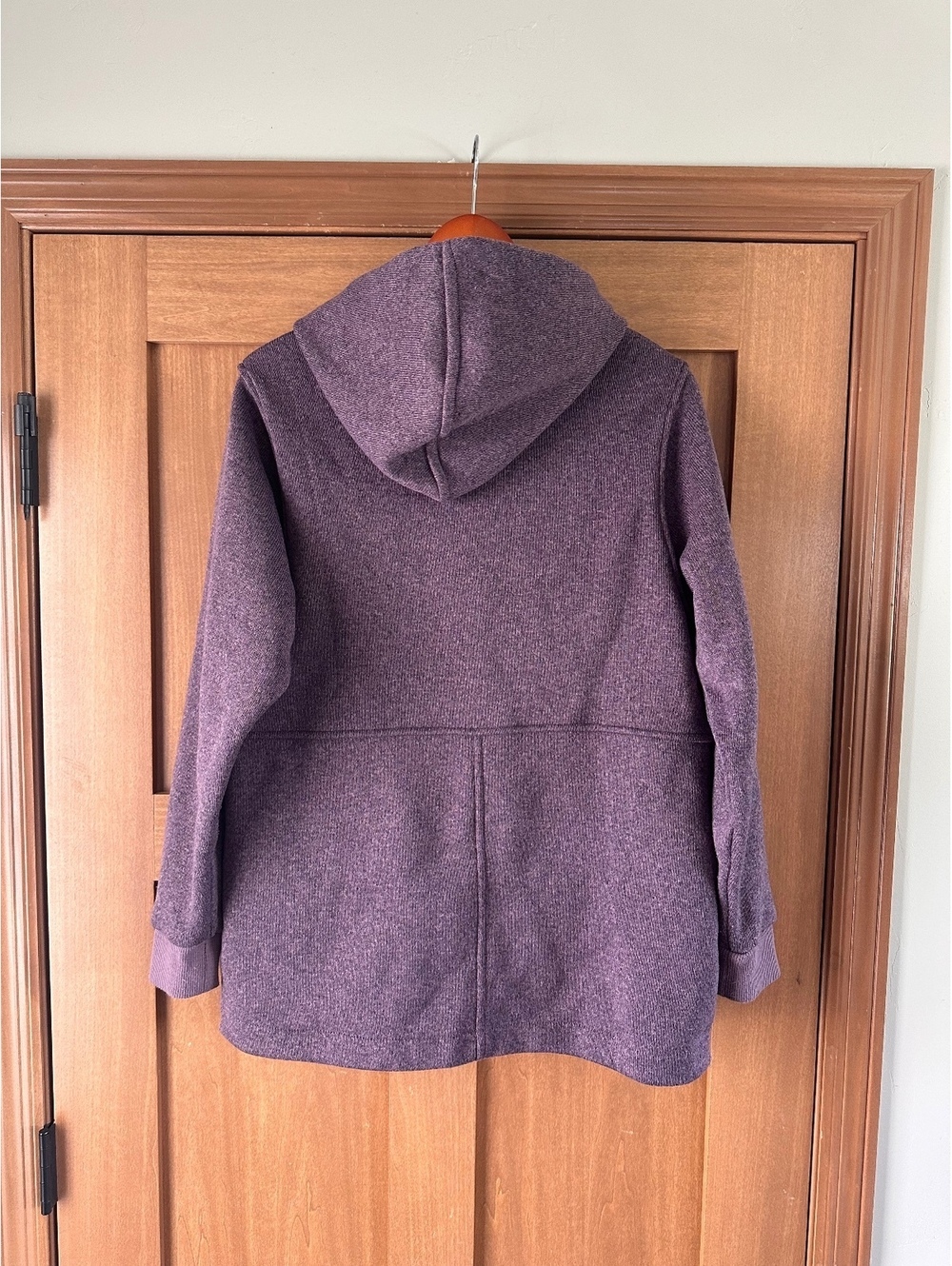 Patagonia Better Sweater Coat Hooded in Light Balsamic Purple Women’s Medium - Picture 6 of 14
